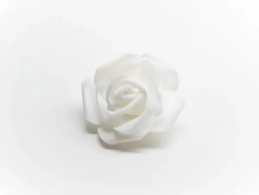 rosa foam goma eva 6cms paquete 4 unidades color blanco 0