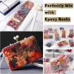 pigmentos liquidos concentrados al alcohol para resina epoxi lets resin kit x24 colores metalicos 10ml 4