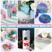 purpurina gruesa lentejuelas para resina epoxi lets resin kit 12 colores glitter iridiscentes x10grs 1