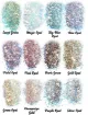 purpurina gruesa lentejuelas para resina epoxi lets resin kit 12 colores glitter iridiscentes x10grs 3