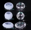 set 3 moldes silicona para hacer porta velas resina epoxi lets resin 3 modelos diferentes 1
