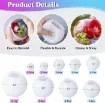 set 9 moldes silicona para hacer esferas 3d resina epoxi lets resin 9 medidas 20 80mms 1