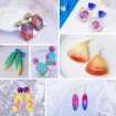 set 11 moldes silicona para hacer caravanas llaveros resina epoxi lets resin accesorios 2