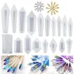 set 18 moldes silicona para resina para hacer gemas pendulos caireles lets resin accesorios 0