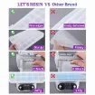 set 4 moldes silicona para resina bandeja 25 5x17 5cm tarro tapa 9 6x3cm cenicero lets resin 2