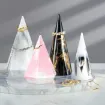 set 4 moldes silicona soporte porta anillos conos piramides poligonos 4 modelos lets resin 4