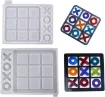 moldes silicona para resina juego ta te ti 2 medidas diferentes lets resin incluye 2 moldes 6