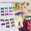 set 2 moldes silicona para resina colgante identificador mascota perro lets resin 4