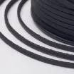 cordon gamuza sintetica 3x1 5mms por 5mts color negro 2