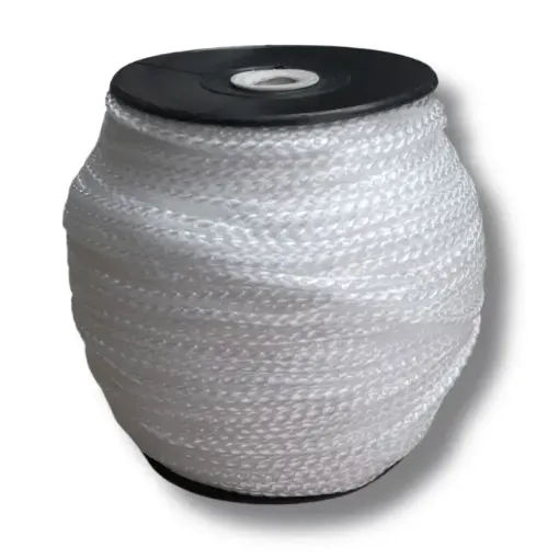 cordon pp redondo grueso b4 carretel 100mts color blanco 0