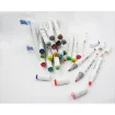 set 24 marcadores al alcohol doble punta lanke punta fina chata estuche 24 colores 1