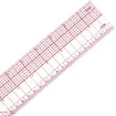 regla acrilico flexible multifuncional para realizar patrones costura nro b 95 graduada 45x5cms 2