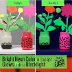 pintura acrilica glow in the dark acrylic brilla la oscuridad fosforescente folkart 2oz 59ml colores 9