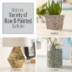 escamas terrazzo flakes folk art x2 47oz 73grs color 49936 terra cotta multi 8