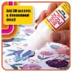 barniz dimensional 3d mod podge dimensional magic x2oz 59ml plateado brillante silver glitter 7