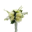 ramo flores artificiales crisantemos medianos hojas 36cms x6 flores variedad colores 1