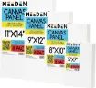 carton entelado 2 5mms para oleo acrilico meeden 100 algodon 280grs variedad medidas 0