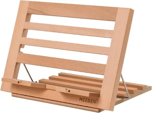 atril mesa premium soporte libro madera haya regulable meeden medida 34x24x2cms 0