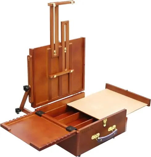 valija atril para artista premium madera haya reparticiones meeden profesional 38x31x16cms 0