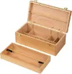 caja grande para pinceles suministros pintura madera haya meeden 40x20x15cms 1