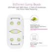 lampara led uv modelo sun mini coneccion usb 5w 60s 120s medida 13x7x2cms 2