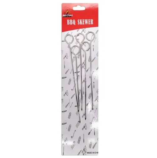 pinchos brochette metal x5 unidades 0