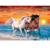 set pintura diamantes art gem 5d lamina 30x40cms modelo caballos 0j 0