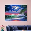set pintura diamantes art gem 5d lamina 30x40cms modelo paisaje 01 2