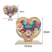 set pintura diamantes 5d soporte corazon 18x22cms motivo mariposas 01 1