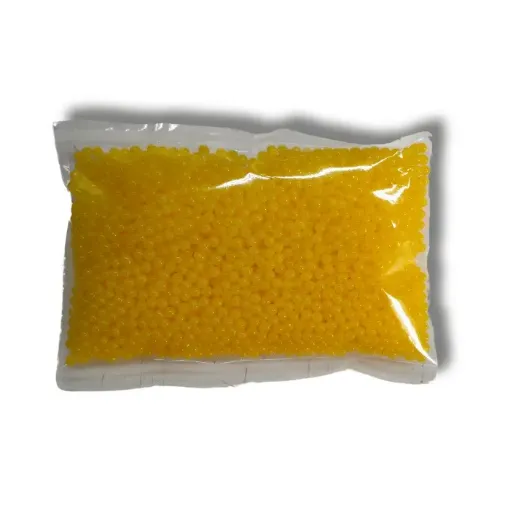 biogel hidrogel perlas gel deshidratadas paquete 50grs color amarillo 0
