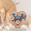 set pintura diamantes 5d soporte corazon 18x22cms motivo mariposas 01 4