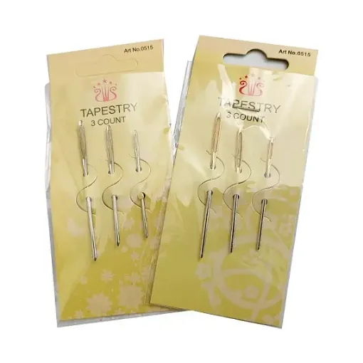 set agujas acero para costura pasa facil ojo grande blister set 3 agujas 53 60 70mms 0