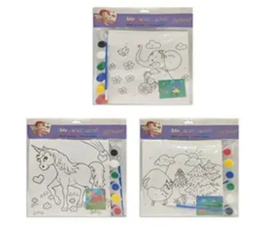 bastidor para colorear acuarelas varios motivos infantiles 0