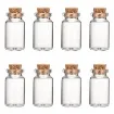 frasco vidrio chico 30x20mms 11ml tapon corcho paquete 20 unidades 0