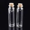 frasco vidrio chico 75x22mms 28ml tapon corcho paquete 20 unidades 0