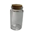 frasco vidrio cilindrico tapon corcho 4 7x8cms 130ml por unidad 1