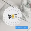 calibre medidor circular 10cms para agujas tejer crochet del n2 n10 3