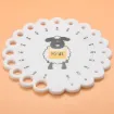 calibre medidor circular 10cms para agujas tejer crochet del n2 n10 5