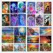 set pintura diamantes art gem 5d lamina 30x40cms modelo marina 03 14 1
