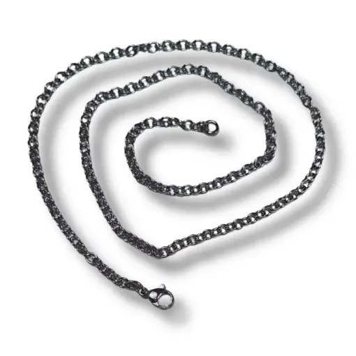 cadena acero 45cms por unidad modelo 3042356 color niquel 0