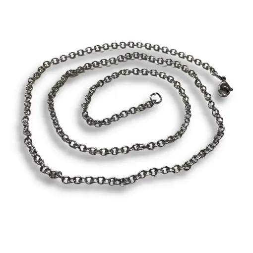 cadena acero 55cms por unidad modelo 3042149 color niquel 0