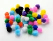 pompones 20mms por 20 unidades color blanco 2