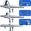 aerografo pistola profesional meeden presion 15 50 psi modelo mdar35 capacidad 2cc medida 0 25mm 0