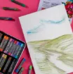 block para tecnicas mixtas mont marte mixed media pad premium 300grs medida a4 x15 hojas 8