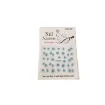 sticker adhesivo nail art accessory 6x9cms varios motivos colores 1