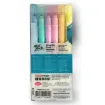 set 6 marcadores dobles borrables erasable dual markers mont marte x6 colores dobles 1