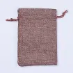 bolsa rustica arpillera yute 14 5x10 5cms x5 unidades color marron 0