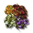 guia flores artificiales chicas hojas 230cms varios colores 1