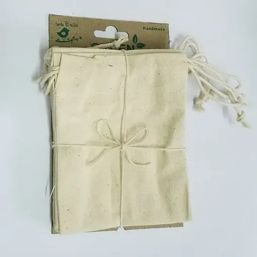bolsita tela cordon little birdie 10x13cms por unidad 0