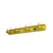 perchero colgador metalico dorado 4 ganchos medida 29x3cms 1